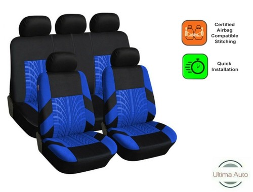 Set complet tissu bleu - set,